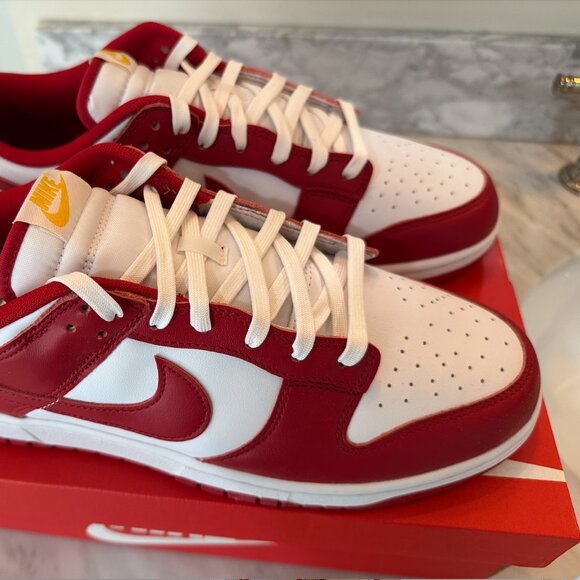 Nike Mens Dunk Red "USC"  NEW, NWT, NEVER WORN.  Size 12 - Picture 4 of 8
